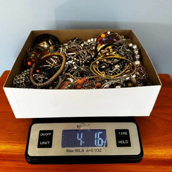 Over 4 lbs Mystery Jewelry Lot - Picture 2 of 8